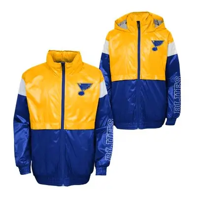 Children's Outerstuff Jacket GOAL LINE STANCE FZ WINDBREAKE ST. LOUIS BLUES