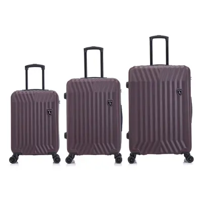 Semiline Unisex's 3-in-1 ABS Suitcases Set T5856-0