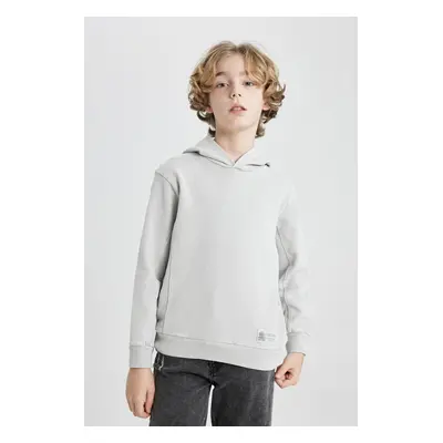 DEFACTO Boys' Hooded Sweatshirt