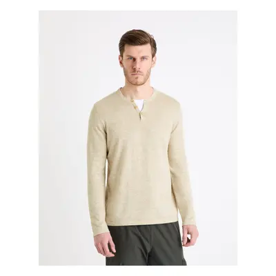 Celio Henley Gelano Sweater - Men's