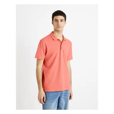 Celio Cotton Piké Polo T-Shirt Teone - Men