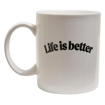 Life is a better cup white