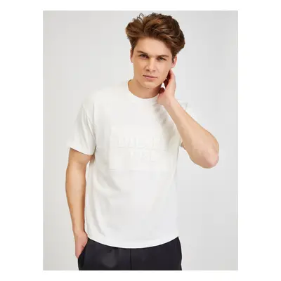 Cream Men's T-Shirt Diesel - Men