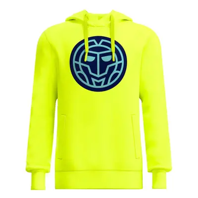 Men's Hoodie BIDI BADU Grafic Illumination Chill Hoody Neon Yellow