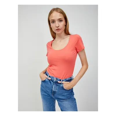 Orange basic T-shirt ORSAY - Women