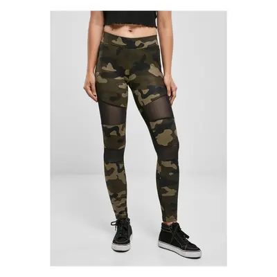 Women's Camo Tech Mesh woodcamo/blk Leggings