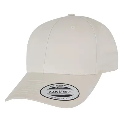 Curved Classic Snapback Cap - Beige