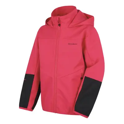 Children's softshell jacket HUSKY Sonny K pink