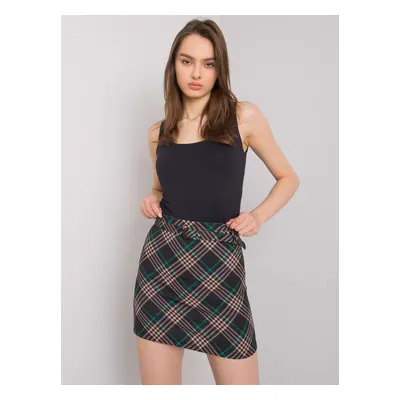 Skirt-DHJ-SD-3213.11P-black-green