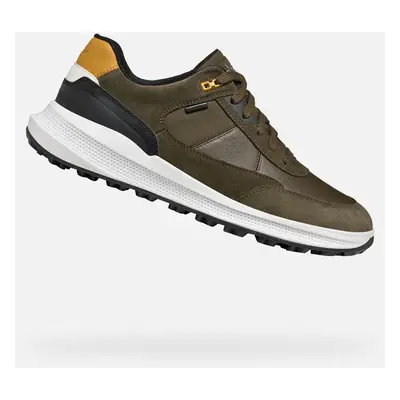 Khaki men's sneakers Geox Pg1X B Abx - Men's