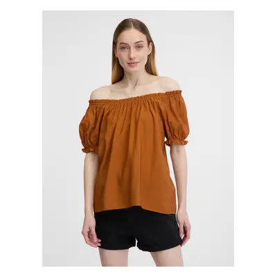 Orsay Brown women's blouse - Women's