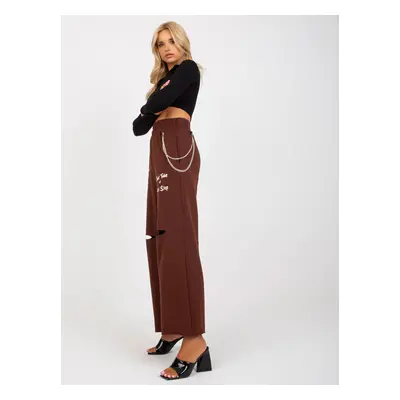 Sweatpants-FA-DR-7855.52-dark brown