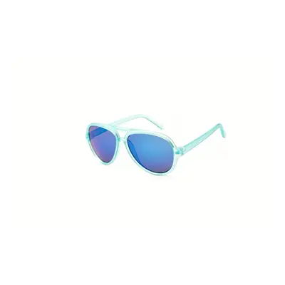 Children's sunglasses WAYE KIDS - Matt Blue Transparent Smoke