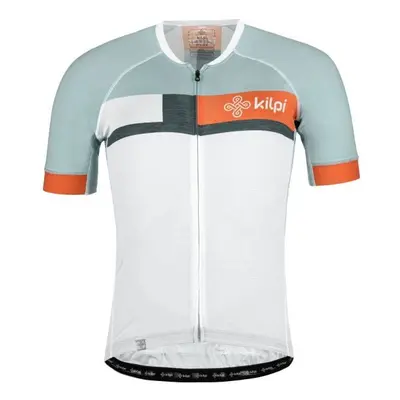 Men's cycling jersey Kilpi TREVISO-M white