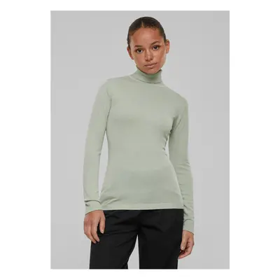 Women's knitted turtleneck softsalvia