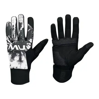 Men's cycling gloves NorthWave Fast Gel Reflex Glove Black/Reflective