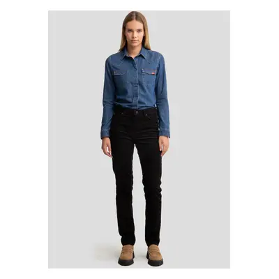 Big Star Woman's Slim Trousers Non Denim 907