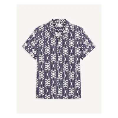 Celio Patterned Shirt Gakat - Men's