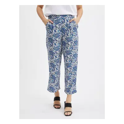 Orsay Blue Women Patterned Culottes - Women