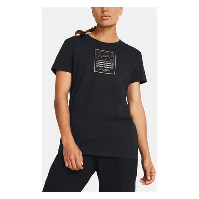 Under Armour UA BOX WDMK ORIGINATORS SS-BLK T-Shirt - Women