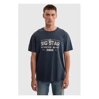 Big Star Man's T-shirt 403 Navy Blue