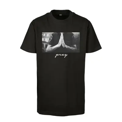 Children's T-shirt Pray Tee black