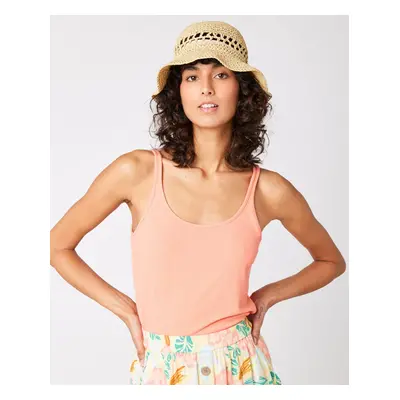 Rip Curl AMANTEA RIB TOP Coral Tank Top