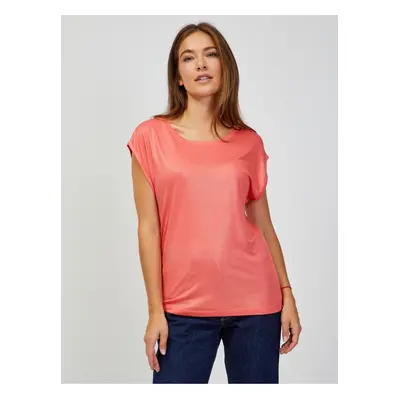 Coral T-shirt ORSAY - Women