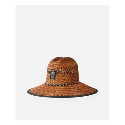 Klobouk Rip Curl LOGO STRAW HAT Brown