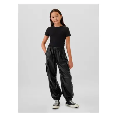 GAP Children's leatherette cargo pants - Girls