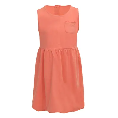 Children's dress ALPINE PRO GUSTO fresh salmon