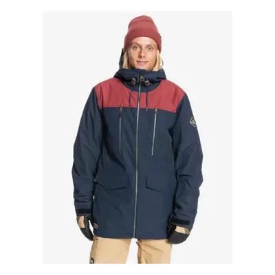 Men's Dark Blue Jacket Quiksilver Fairbanks - Men's