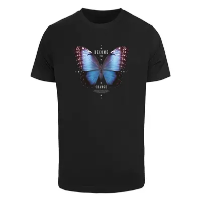 Men's T-shirt Become the Change Butterfly black