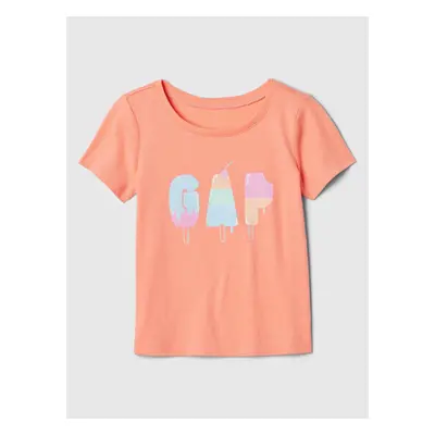 GAP Kids ́s T-shirt with logo - Girls