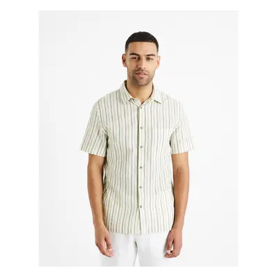 Celio Linen Shirt Dajak - Men