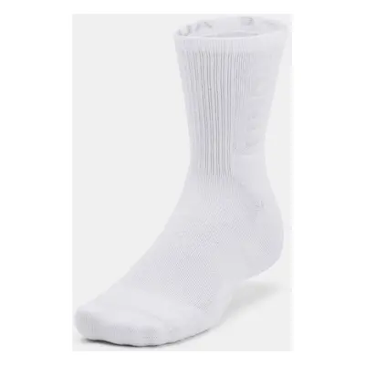 Under Armour Socks UA 3-Maker 3pk Mid-Crew-WHT - unisex