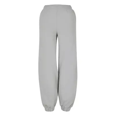 Women's high-waisted bio balloon sweatpants, light asphalt