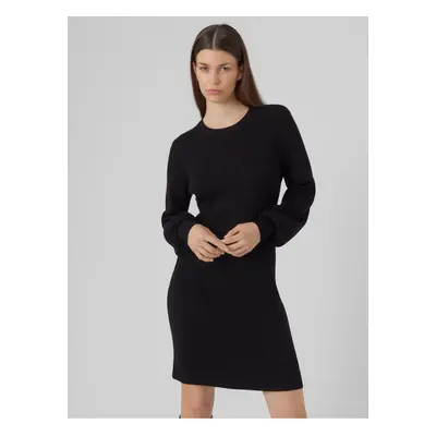 Black women's sweater dress AWARE by VERO MODA Haya - Women's