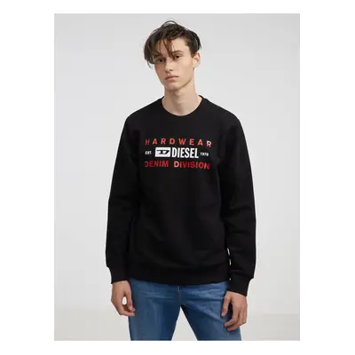 Men's Black Diesel Sweatshirt - Men's