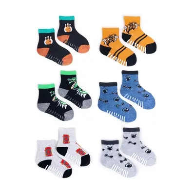 Yoclub Kids's Children's Semi-Terry Cotton Socks SKA-0020C-AA0A