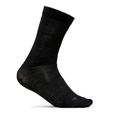 Craft Wool Liner 2-Pack Black 37/39 Socks