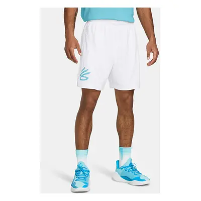 Under Armour Curry Splash Short-WHT - Mens