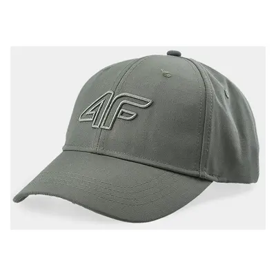 Karimával ellátott sapka 4F STRAPBACK Unisex Khaki 4FWAW24