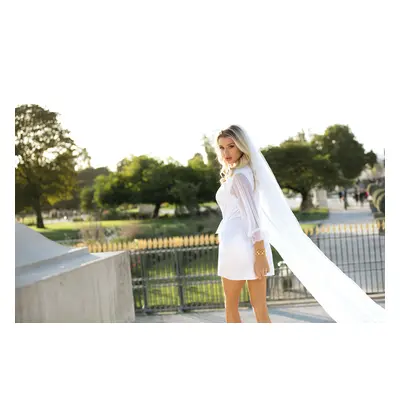 Bonnie bathrobe White White