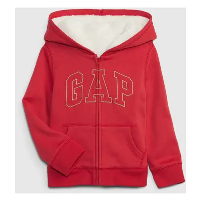 GAP Children's insulated sweatshirt with logo - Girls