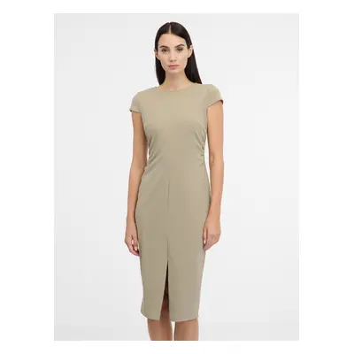 Beige women's midi dress ORSAY - Women's