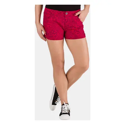 SAM73 Red women's patterned shorts SAM - Women