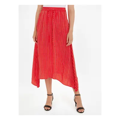 Red Women's Striped Maxi SkirtTommy Hilfiger - Women