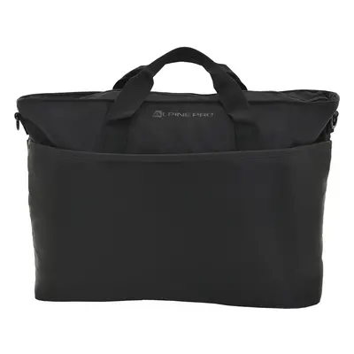 Hand bag with handles and shoulder ALPINE PRO NEWE black