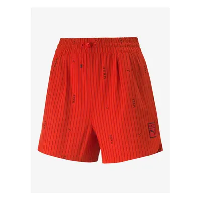 PUMA x VOGUE Red Women's Shorts - Women's